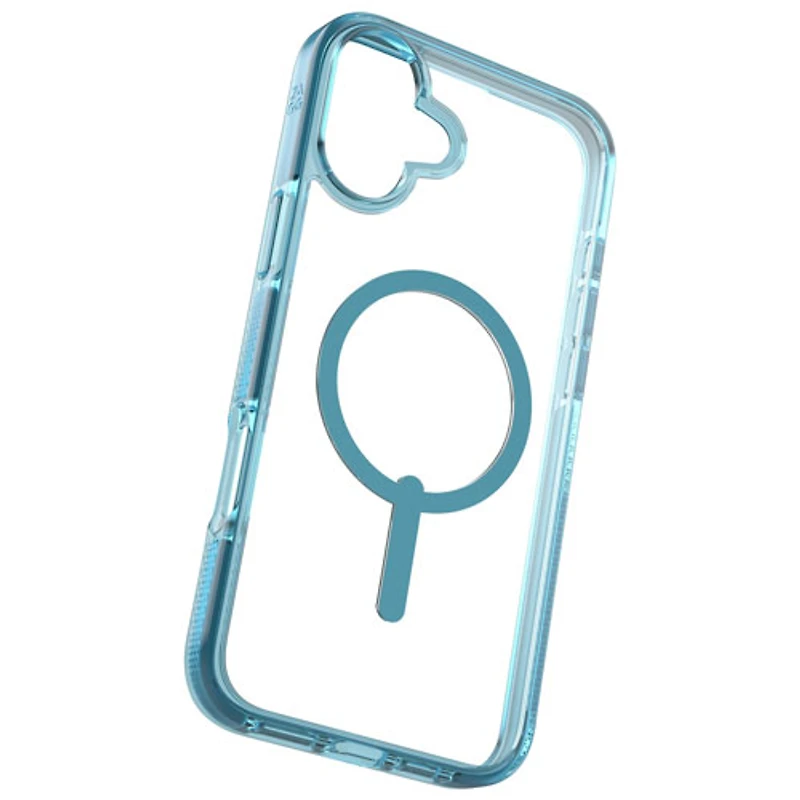 ZAGG Santa Cruz Snap Fitted Hard Shell Case with MagSafe for iPhone 16 Plus - River Blue