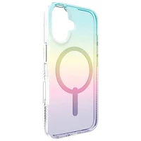 ZAGG Milan Snap Fitted Hard Shell Case with MagSafe for iPhone 16 - Iridescent