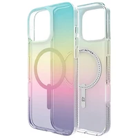 ZAGG Milan Snap Fitted Hard Shell Case with MagSafe for iPhone 16 Pro Max - Iridescent
