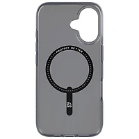 Étui rigide ajusté Milan Snap de ZAGG avec MagSafe pour iPhone 16 - Plume de corbeau