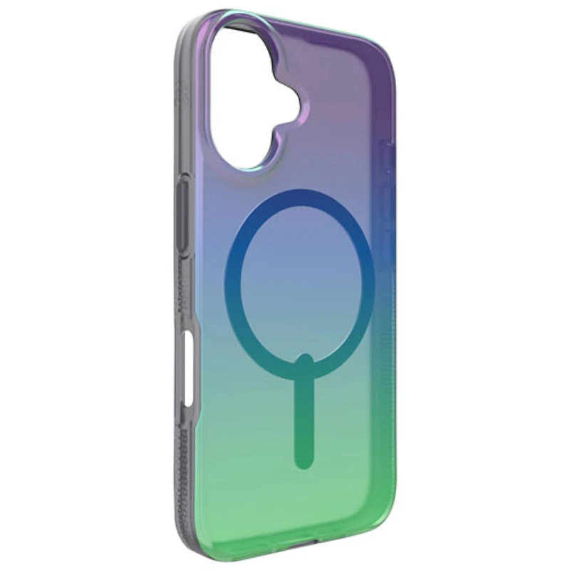 Étui rigide ajusté Milan Snap de ZAGG avec MagSafe pour iPhone 16 - Plume de corbeau