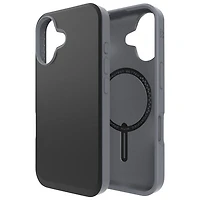 Étui rigide ajusté SoHo Snap de ZAGG avec MagSafe pour iPhone 16 - Noir