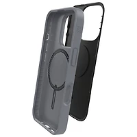 Étui rigide ajusté SoHo Snap de ZAGG avec MagSafe pour iPhone 16 Pro - Noir