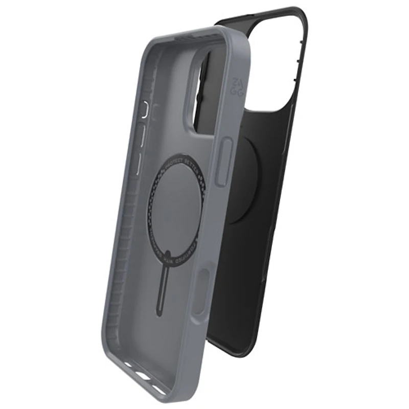 ZAGG SoHo Snap Fitted Hard Shell Case with MagSafe for iPhone 16 Pro Max - Black