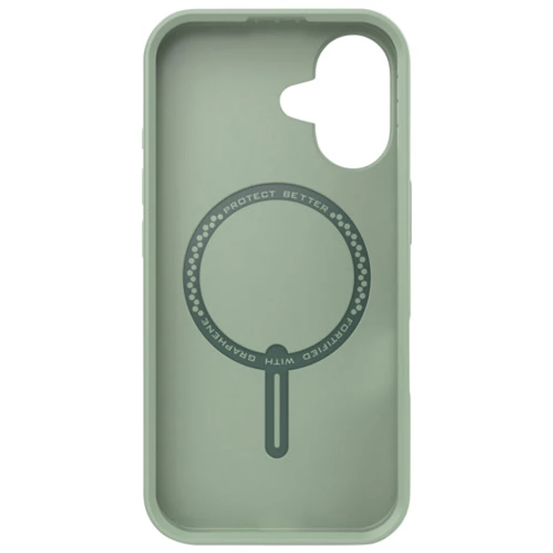 ZAGG SoHo Snap Fitted Hard Shell Case with MagSafe for iPhone 16 - Green