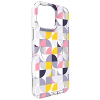 ZAGG Milan Snap Fitted Hard Shell Case with MagSafe for iPhone 16 Pro Max - Geometric