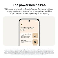 Pixel 9 Pro de Go de Google - Noir volcanique