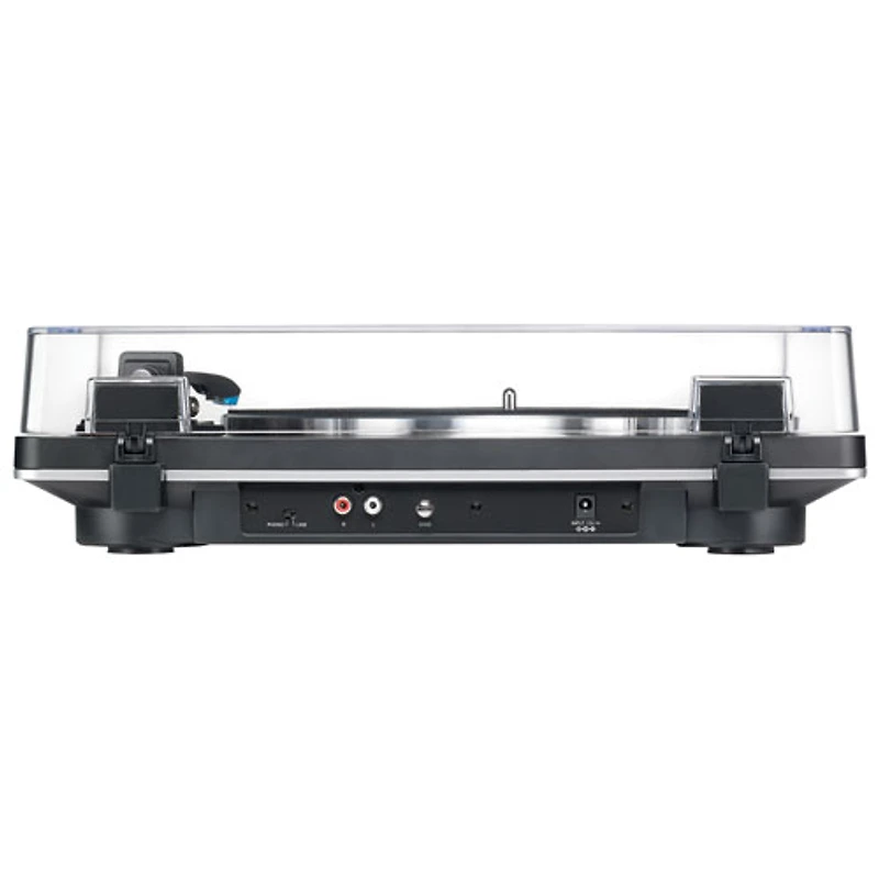 Tourne-disque à entraînement par courroie AT-LP70XBT-BS d'Audio Technica - Noir/Argenté