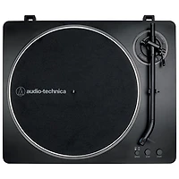 Tourne-disque à entraînement par courroie AT-LP70X-BG d'Audio Technica - Noir/Gris