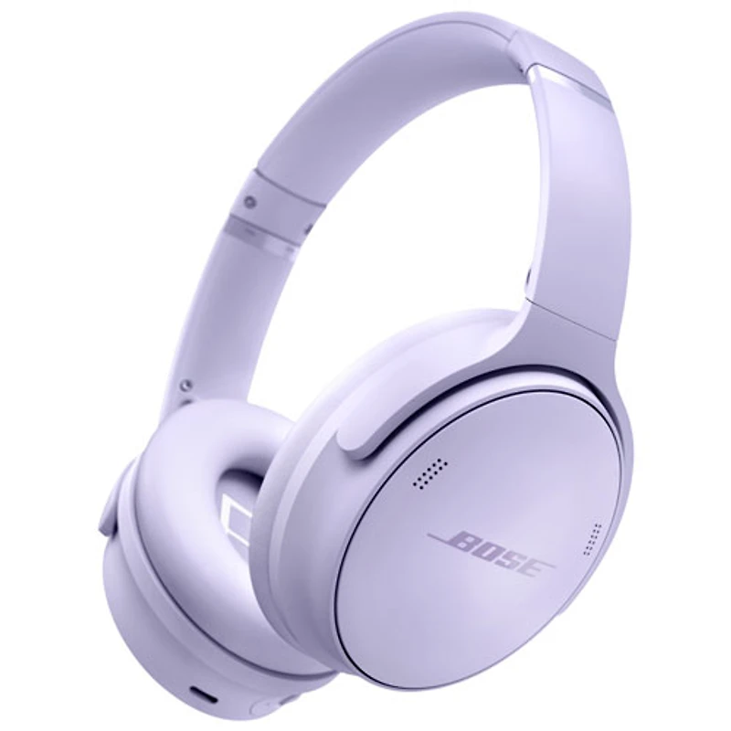 Casques d'écoute Bluetooth à suppression du bruit QuietComfort de Bose - Lilas glacé