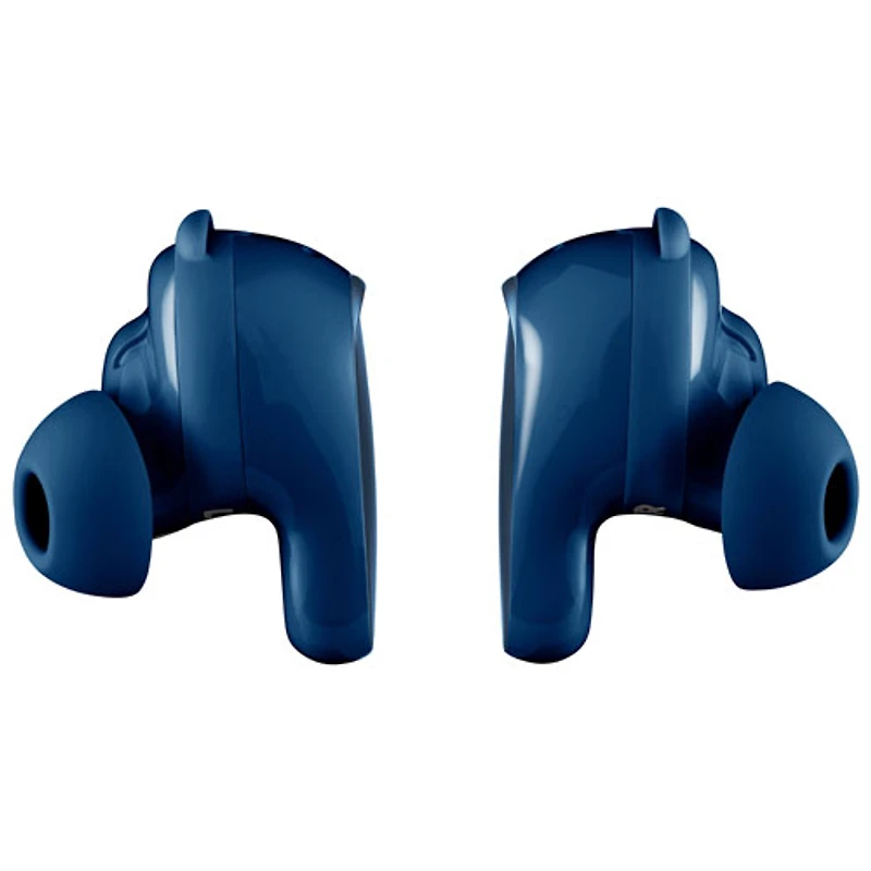 Écouteurs boutons 100 % sans fil à suppression du bruit QuietComfort Ultra de Bose - Bleu lunaire