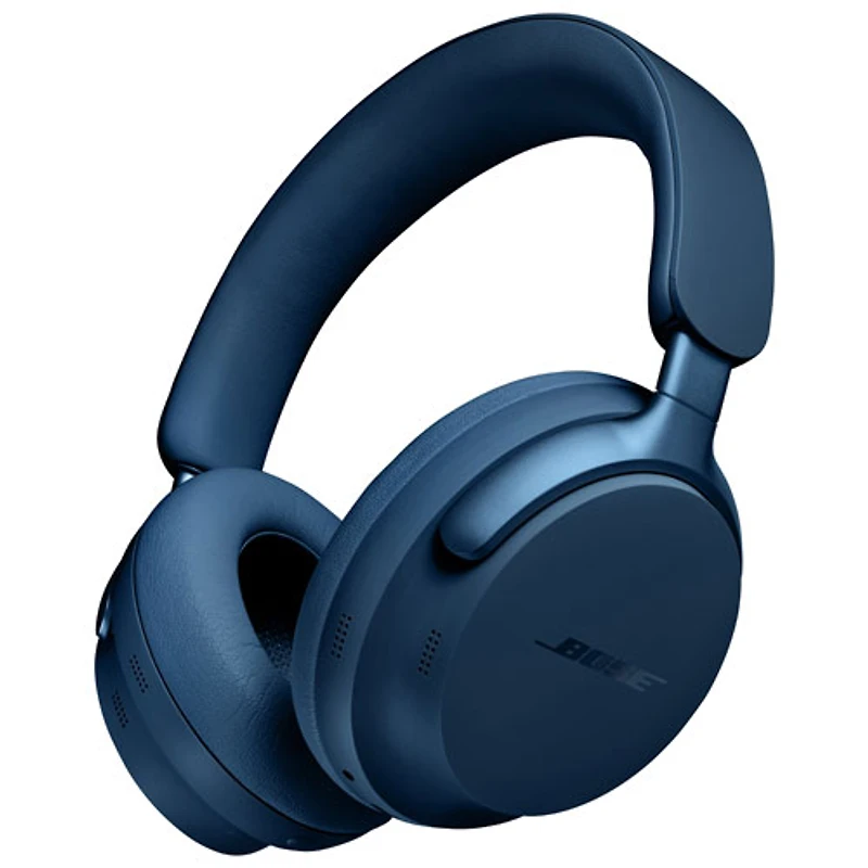 Casque d'écoute Bluetooth à suppression du bruit QuietComfort Ultra de Bose - Bleu lunaire