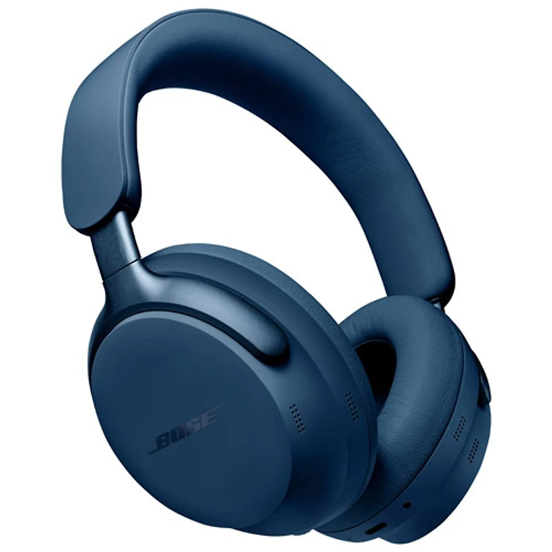 Casque d'écoute Bluetooth à suppression du bruit QuietComfort Ultra de Bose - Bleu lunaire