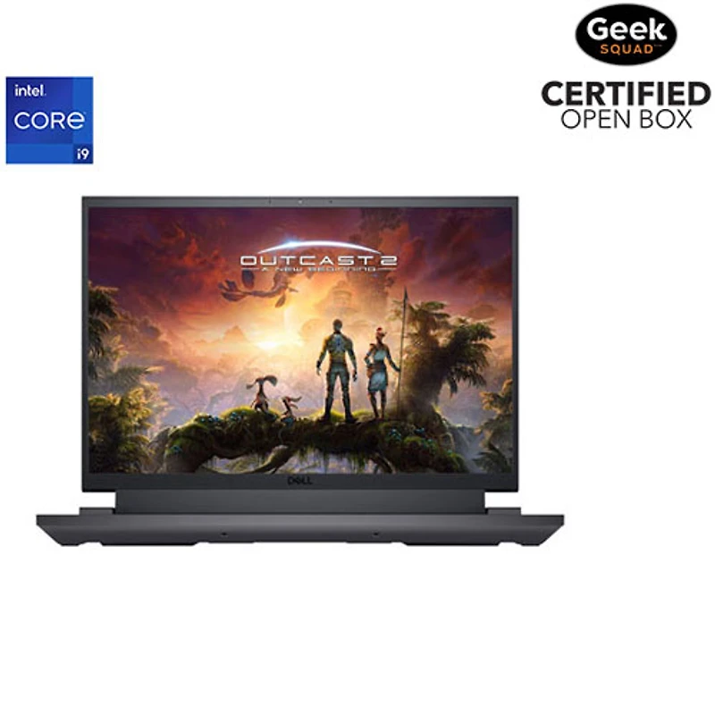 Boîte ouverte - Portable de jeu de 16 po de Dell - Pénombre métallique (Core i9-13900HX d'Intel/RAM 32 Go/SSD 1 To/RTX 4060) - Anglais
