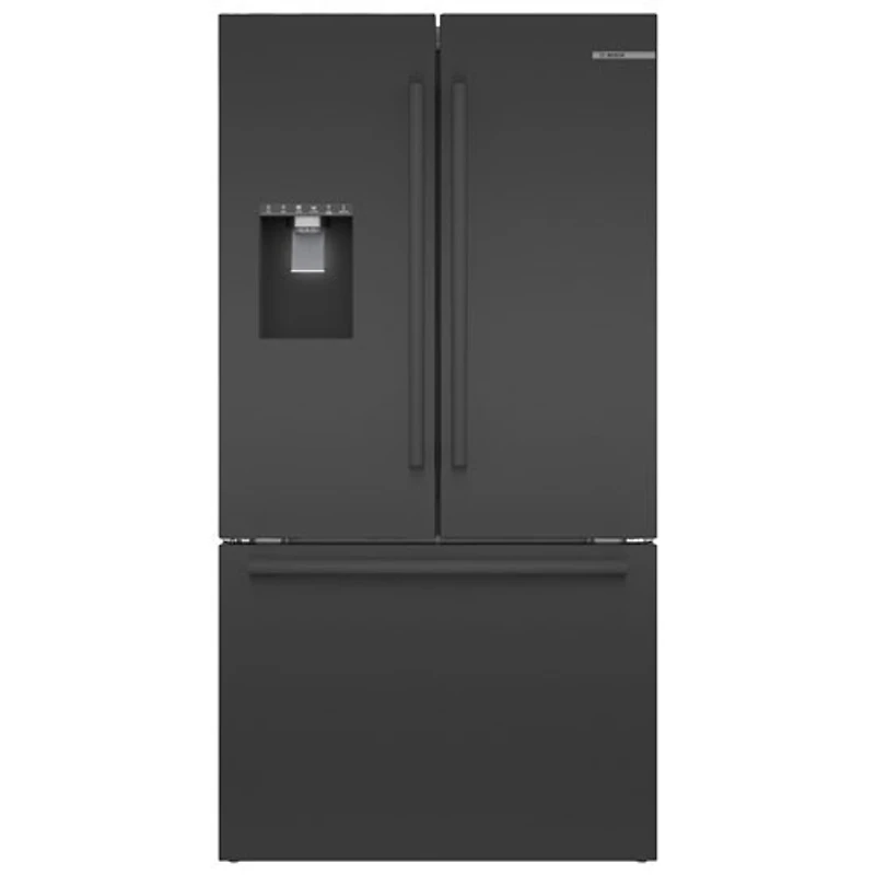 Open Box - Bosch 36" 26 Cu. Ft. French Door Refrigerator (B36FD50SNB) - Black Stainless - Perfect Condition