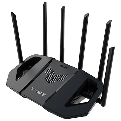 Routeur de jeu sans fil Wi-Fi 7 bibande TUF d'ASUS (TUF-BE6500) - seulement chez Best Buy