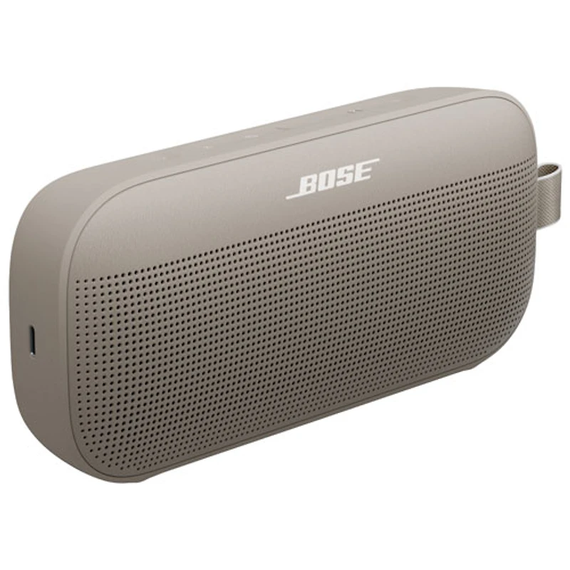 Haut-parleur sans fil Bluetooth étanche SoundLink Flex avec microphone intégré de Bose (2e génération) - Grès