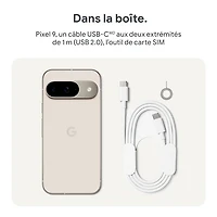 Pixel 9 de 128 Go de Google avec Fido - Thé des bois - Financement mensuel