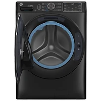 Laveuse à vapeur à chargement frontal de 5,8 pi³ de GE (GFW655SPVDS) - Carbone graphite