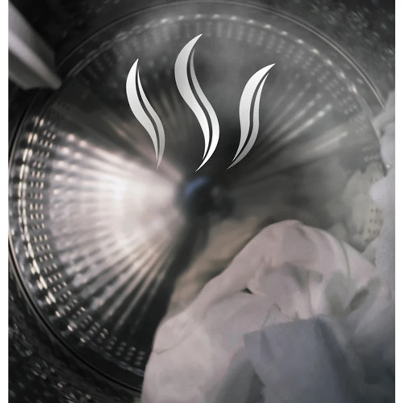 Sécheuse électrique à vapeur 7,8 pi³ de GE (GFD65ESMVDS) - Carbone graphite