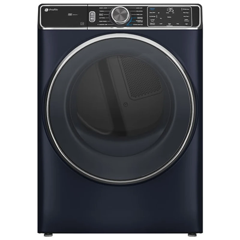 GE Profile 7.8 Cu. Ft. Electric Steam Dryer (PFD87ESMVRS) - Sapphire Blue