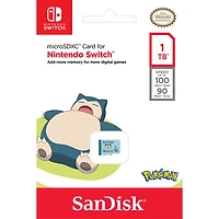 Carte mémoire microSD 100 Mo/s 1 To de Sandisk pour Nintendo Switch