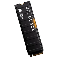 Disque SSD interne NVMe PCI-e 8 To WD_BLACK SN850X avec dissipateur thermique (WDBB9H0080BNC-WRSN)