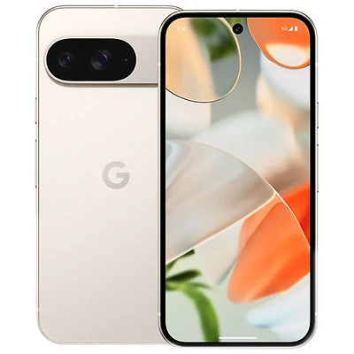 Pixel 9 de 128 Go de Google avec Virgin Plus - Porcelaine - Financement mensuel