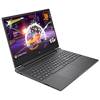 Portable de jeu de 15,6 po Victus de HP - Argenté mica (Ryzen 5 8645HS d'AMD/RAM 8 Go/SSD 512 Go/GeForce RTX 2050)