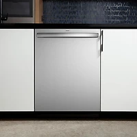 Lave-vaisselle encastrable 24 po 45dB avec troisième panier Profile de GE (PDT705SYWFS) - Acier inoxydable