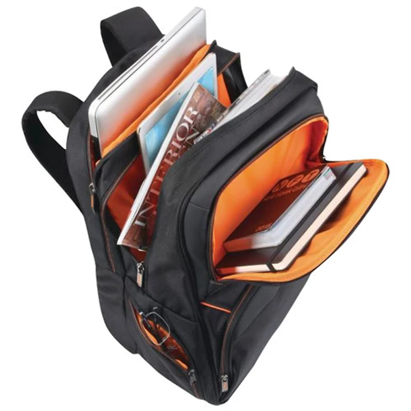 Sac à dos Ambition Travel de Solo pour portable de 17,3 po - Noir