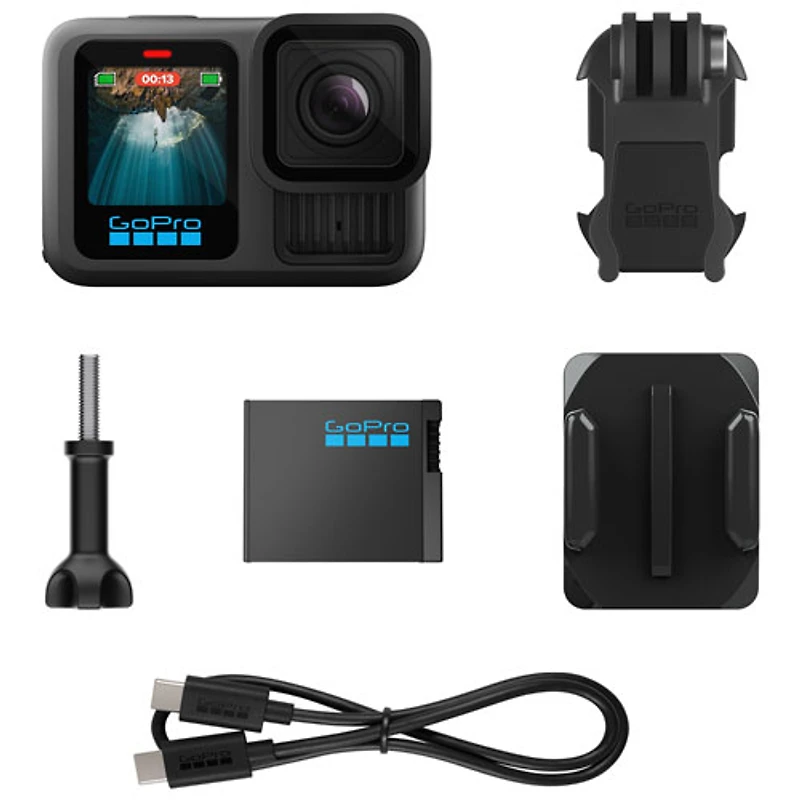 GoPro HERO13 Black Waterproof 5.3K Sports & Helmet Camera
