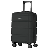 Bagage de cabine rigide 21,65 po Barcelona de Bugatti avec 3 cubes de rangement - Noir
