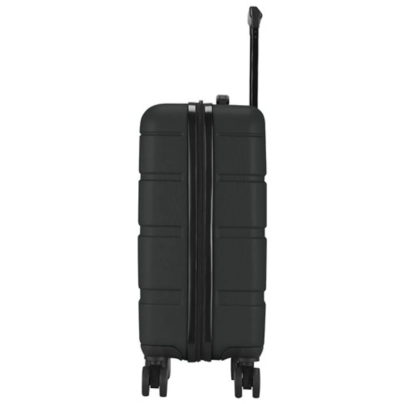 Bagage de cabine rigide 21,65 po Barcelona de Bugatti avec 3 cubes de rangement - Noir