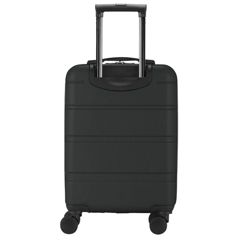 Bagage de cabine rigide 21,65 po Barcelona de Bugatti avec 3 cubes de rangement - Noir