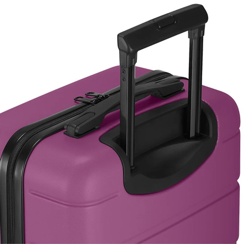Bagage de cabine rigide 21,65 po Barcelona de Bugatti avec 3 cubes de rangement - Violet - Exclusivité de Best Buy
