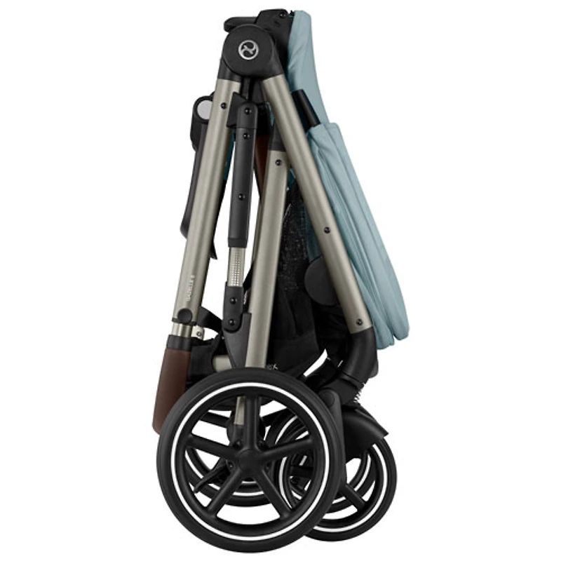 Poussette électrique convertible e-Gazelle S de Cybex - Bleu tempête