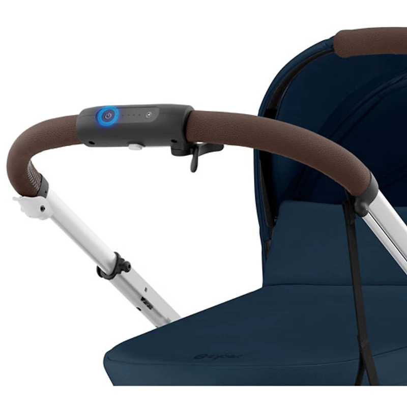 Poussette électrique convertible e-Gazelle S de Cybex - Bleu océan