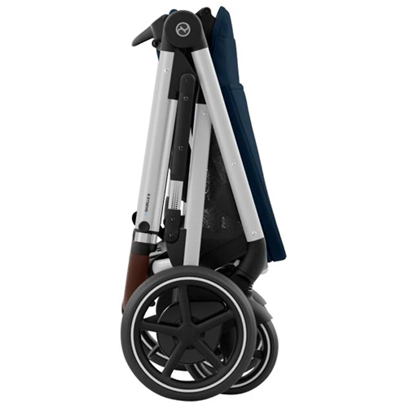 Poussette électrique convertible e-Gazelle S de Cybex - Bleu océan