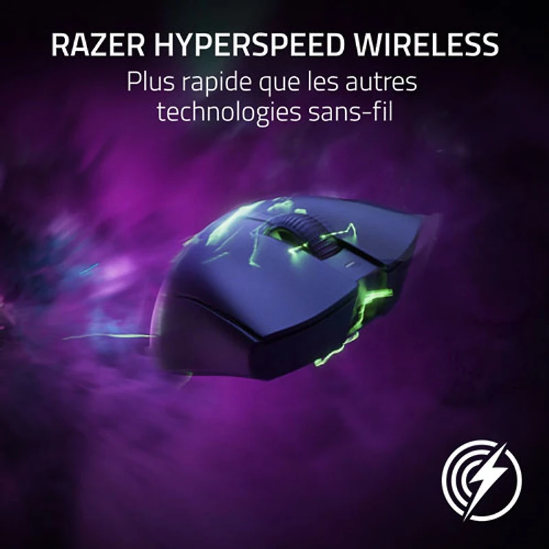 Razer DeathAdder V3 Pro + HyperPolling Wireless Dongle Mice - Black