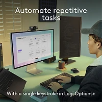 Logitech MX Keys S Bluetooth Full Size Keyboard for iPad/Mac - Space Grey - English