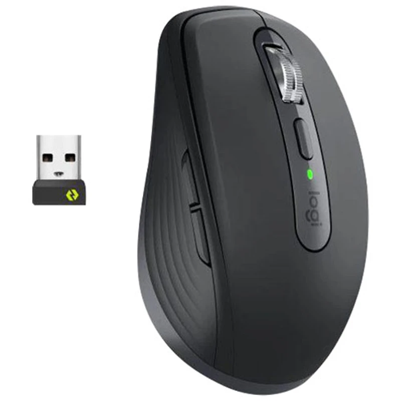 Souris Darkfield Bluetooth de 8000 ppp MX Anywhere 3S de Logitech - Graphite