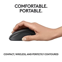 Logitech M240 Silent 4000 DPI Bluetooth Optical Mouse - Graphite