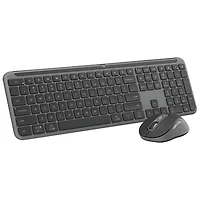 Logitech Signature Slim MK955 Wireless Bluetooth Keyboard & Mouse Combo - Graphite - English