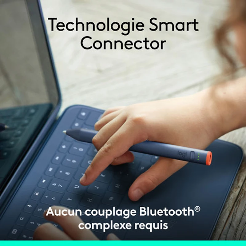 Logitech Rugged Combo 4 Keyboard Case for iPad 10th Gen with Smart Connector - Blue