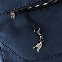 Sac en tissu recyclé Annex Messenger de PKG pour portable de 16 po - Bleu marine