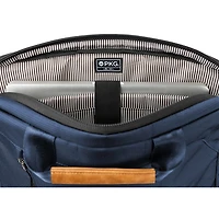 Sac en tissu recyclé Annex Messenger de PKG pour portable de 16 po - Bleu marine