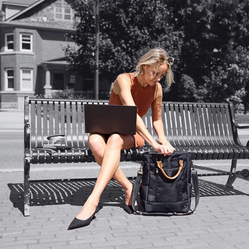 PKG Parkdale 16" Laptop Tote Bag - District Black