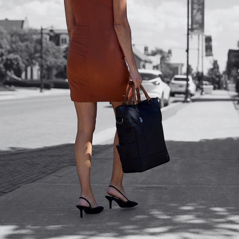 Sac fourre-tout Parkdale de PKG pour portable de 16 po - Noir district