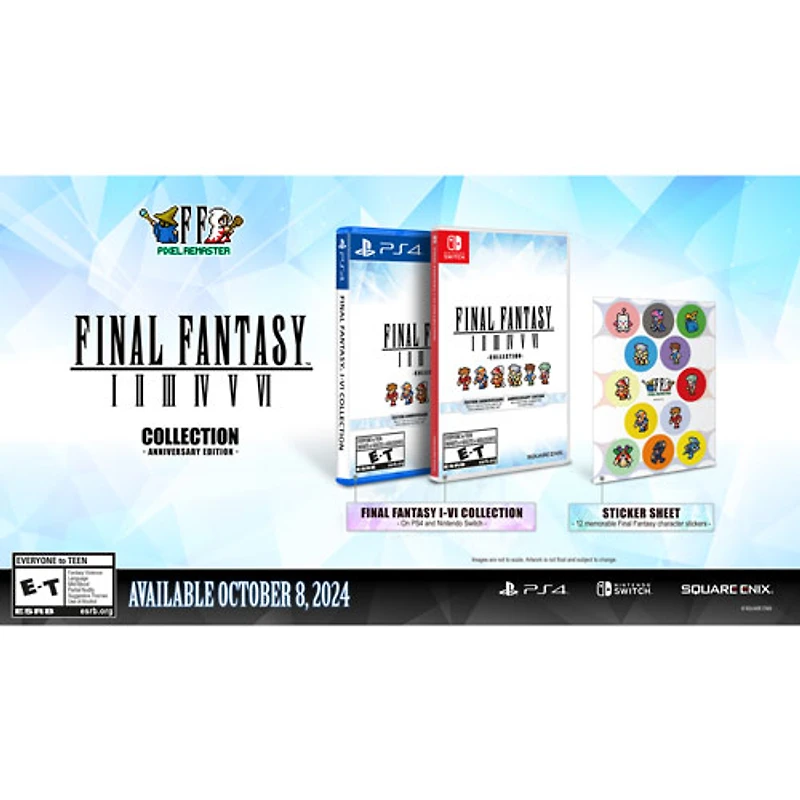 Final Fantasy I-VI Collection Anniversary Edition (Switch)